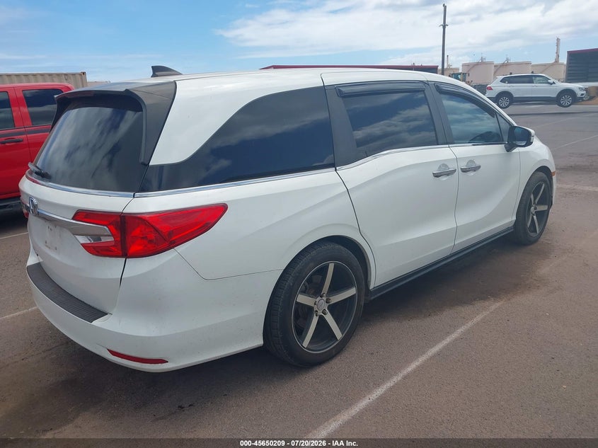 2018 Honda Odyssey Ex-L VIN: 5FNRL6H7XJB029205 Lot: 45650209