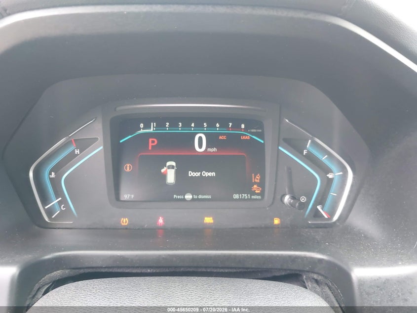 2018 Honda Odyssey Ex-L VIN: 5FNRL6H7XJB029205 Lot: 45650209
