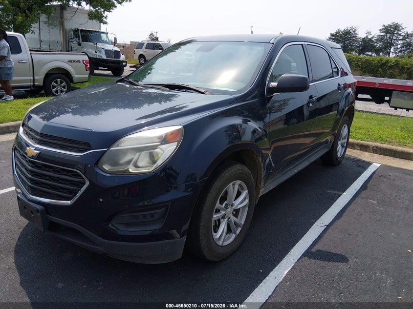 2017 Chevrolet Equinox Ls 2GNFLEEK9H6313213 photo 1