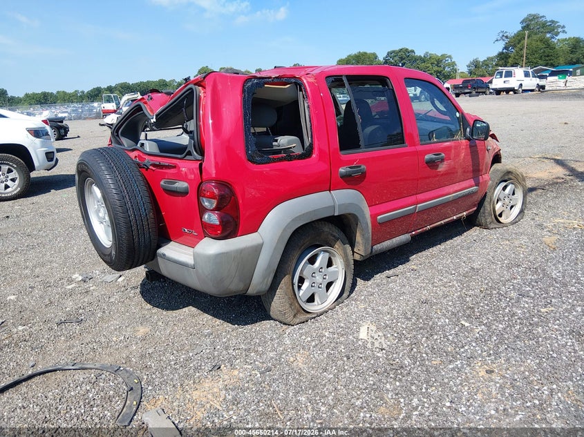 JEEP LIBERTY 2005 VIN 1J4GL48K15W584457