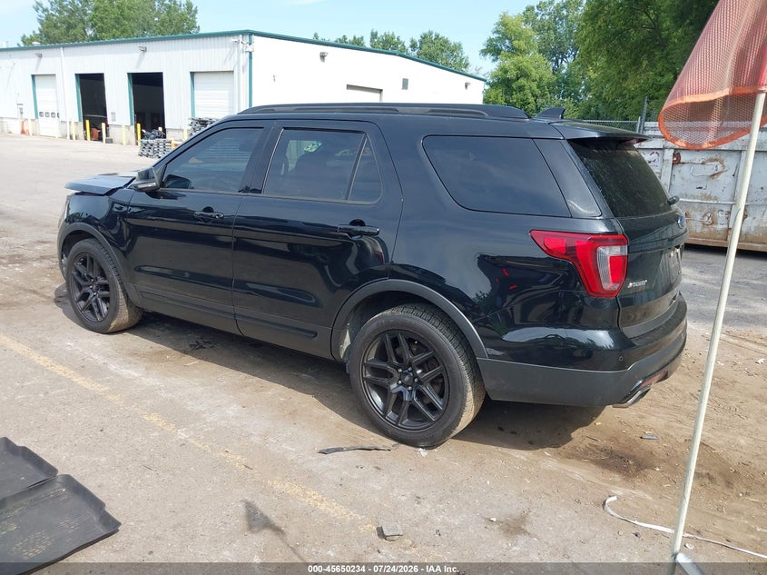 Vin: 1fm5k8gt9hge16089, lot: 46148789, ford explorer sport 20173