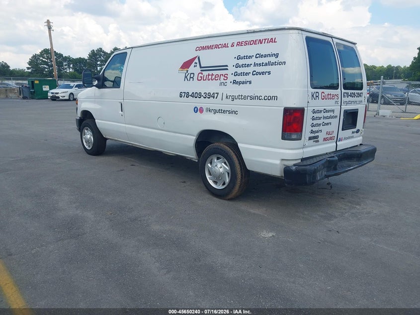 Vin: 1ftne1ew0bda82477, lot: 46148795, ford e-150 commercial 20113