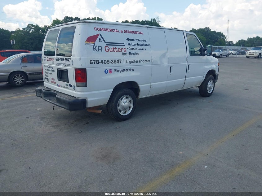 Vin: 1ftne1ew0bda82477, lot: 46148795, ford e-150 commercial 20114