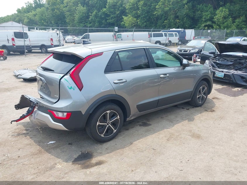 Vin: kndcp3le7r5159762, lot: 46148796, kia niro lx 20244