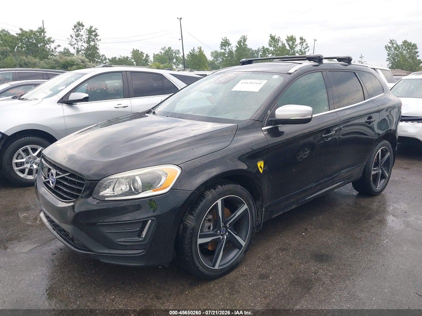 VOLVO XC60 2016 VIN YV4902RS7G2785278