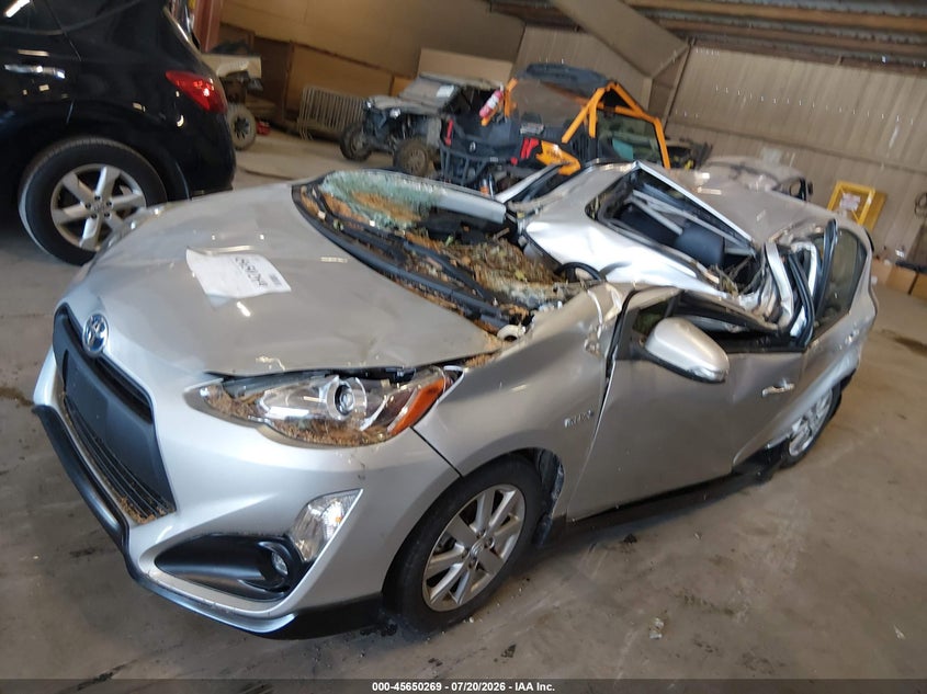 2017 Toyota Prius C Four VIN: JTDKDTB38H1593179 Lot: 45650269