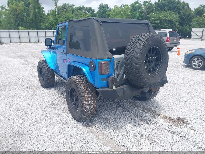 2010 JEEP WRANGLER SPORT UTILITY VEHICLE 3.8L V-6 202HP