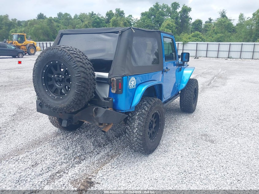 2010 JEEP WRANGLER SPORT UTILITY VEHICLE 3.8L V-6 202HP