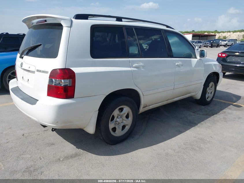 2006 TOYOTA HIGHLANDER auction photo 4