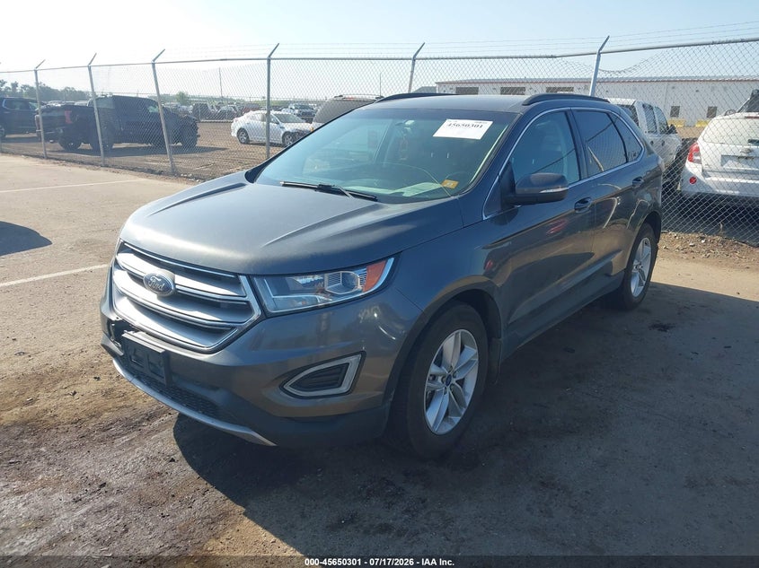 Vin: 2fmpk4j91gbc50493, lot: 46148856, ford edge sel 20162