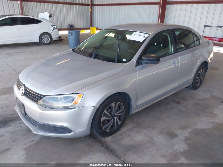 2012 Volkswagen Jetta 2.0l S 3VW2K7AJ8CM462405 photo 1