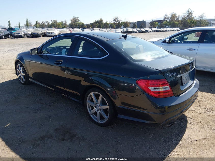 2013 MERCEDES-BENZ C 250 auction photo 3
