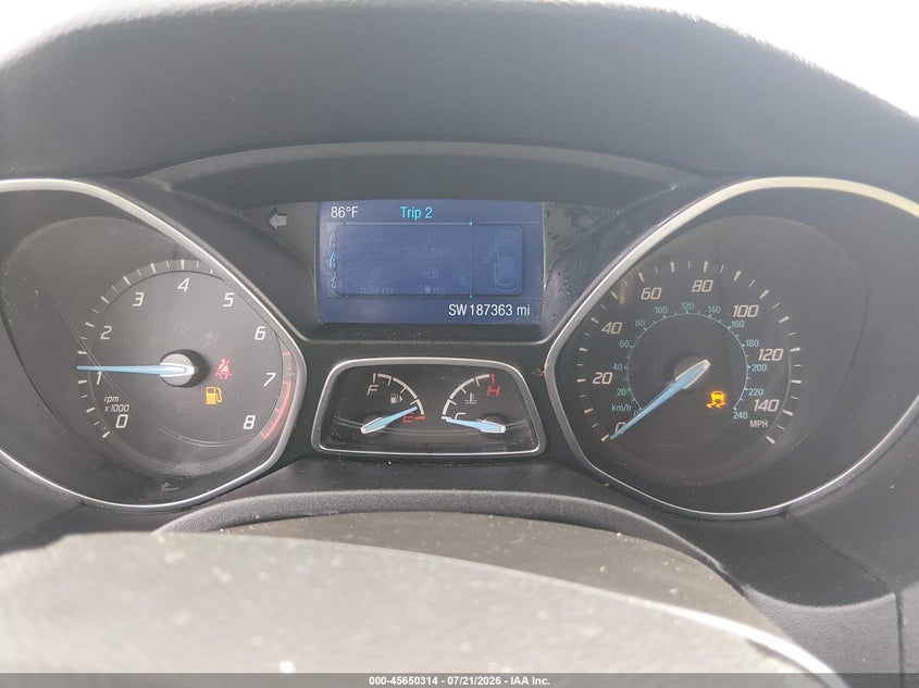 2014 Ford Focus Se VIN: 1FADP3K27EL285580 Lot: 45650314