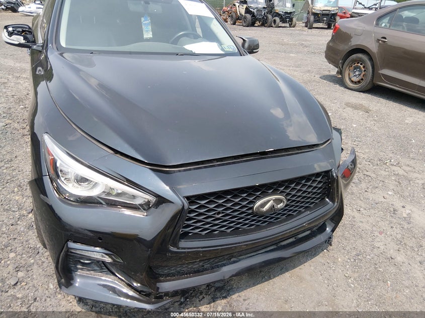 2019 Infiniti Q50 3.0T Luxe VIN: JN1EV7ARXKM591840 Lot: 45650332