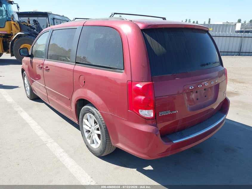 Vin: 2c4rdgcg9er401542, lot: 46148890, dodge grand caravan sxt 20143