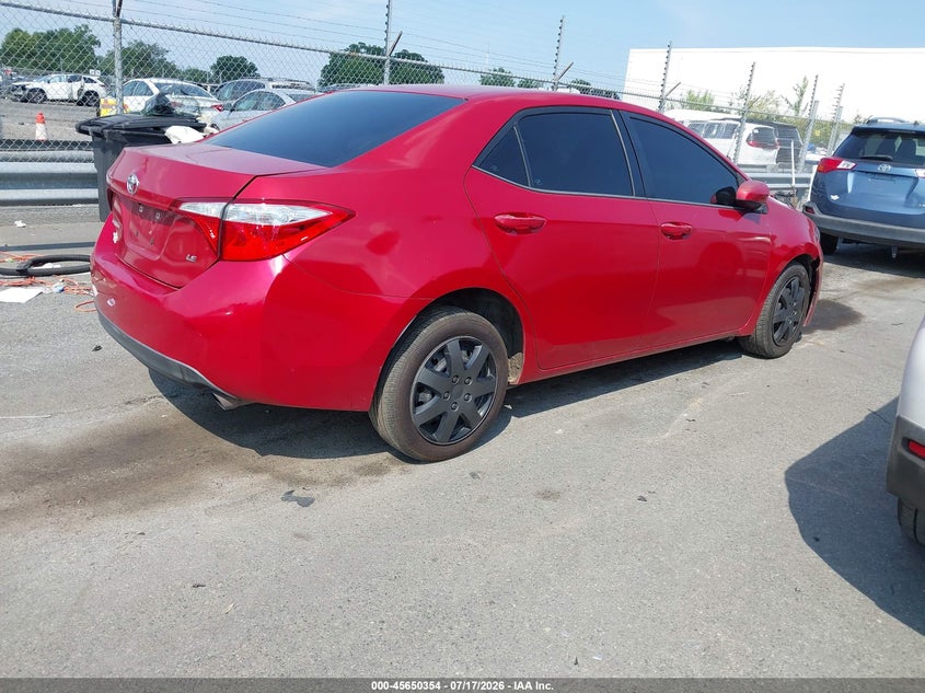 2014 TOYOTA COROLLA auction photo 4