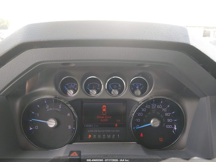 2011 Ford Super Duty F-250 Srw Xlt VIN: 1FT7W2BT6BEA22011 Lot: 45650360