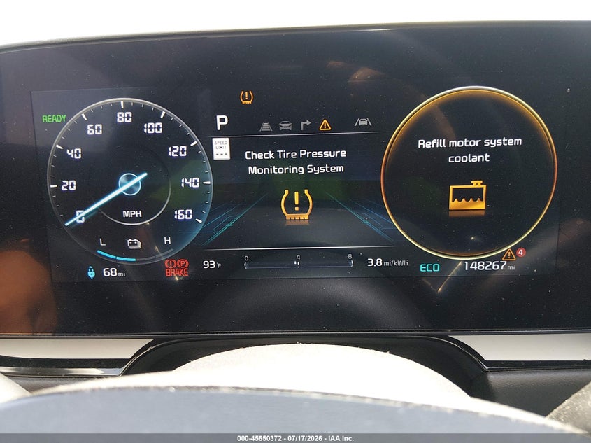 2023 Kia Niro Ev Wind VIN: KNDCR3L10P5024675 Lot: 45650372