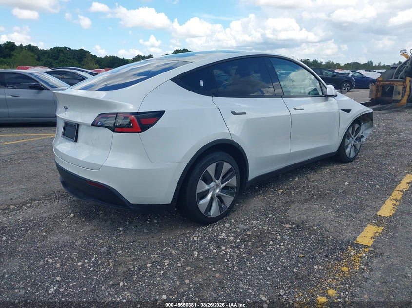 Vin: 5yjygdee5mf069476, lot: 46148936, tesla model y long range dual motor all-wheel drive 20214