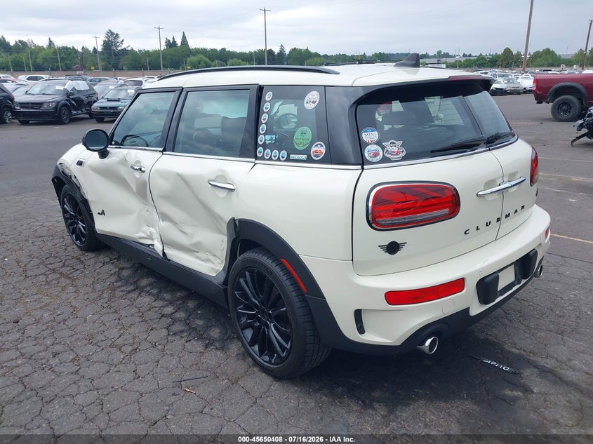 Vin: wmwxj1c07l2m51784, lot: 46148963, mini clubman cooper s 20203