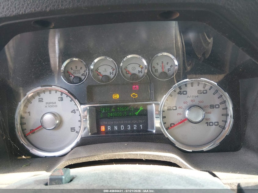 2009 Ford F-450 Harley-Davidson/King Ranch/Lariat/Xl/Xlt VIN: 1FTXW43R19EA94615 Lot: 45650431