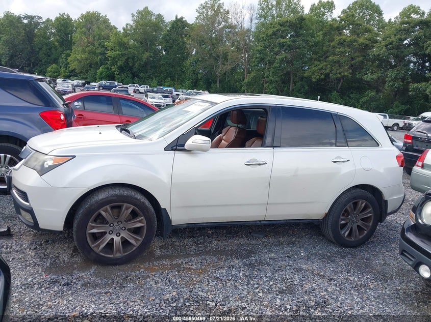 2011 Acura Mdx Advance Package VIN: 2HNYD2H78BH512456 Lot: 45650469