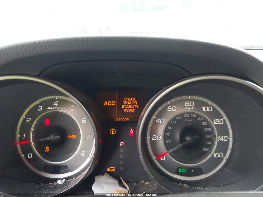 2011 ACURA MDX auction photo 7