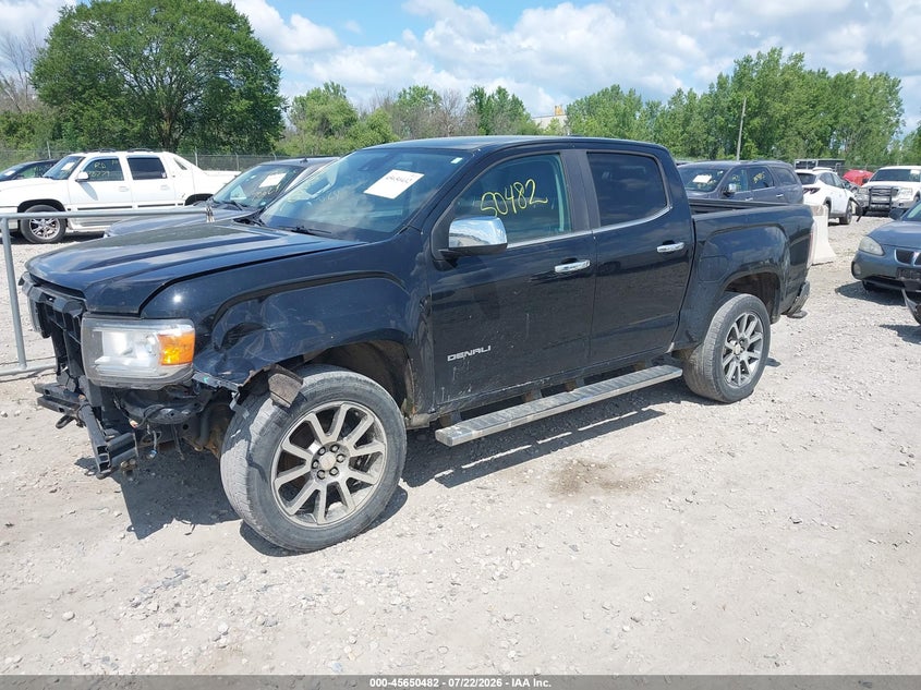 Vin: 1gtg6een3j1117940, lot: 46149037, gmc canyon denali 20182