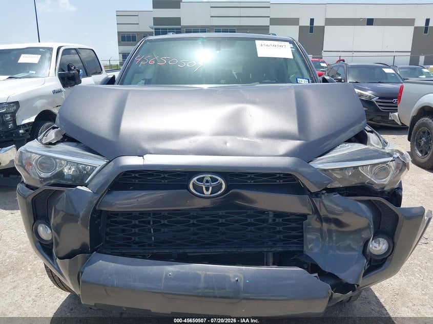 2019 Toyota 4Runner Sr5 Premium VIN: JTEZU5JR7K5200106 Lot: 45650507