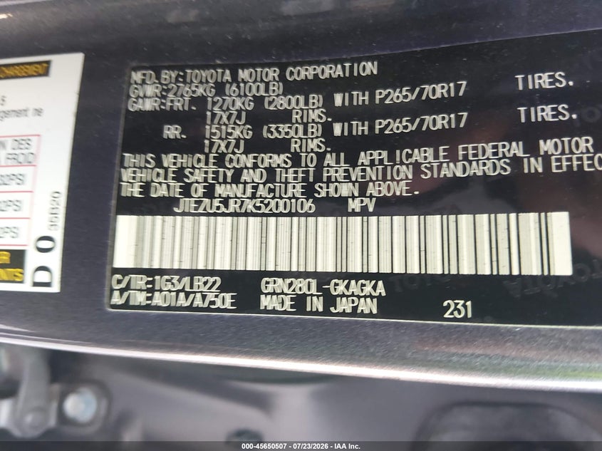 TOYOTA 4RUNNER - zdjęcie 9