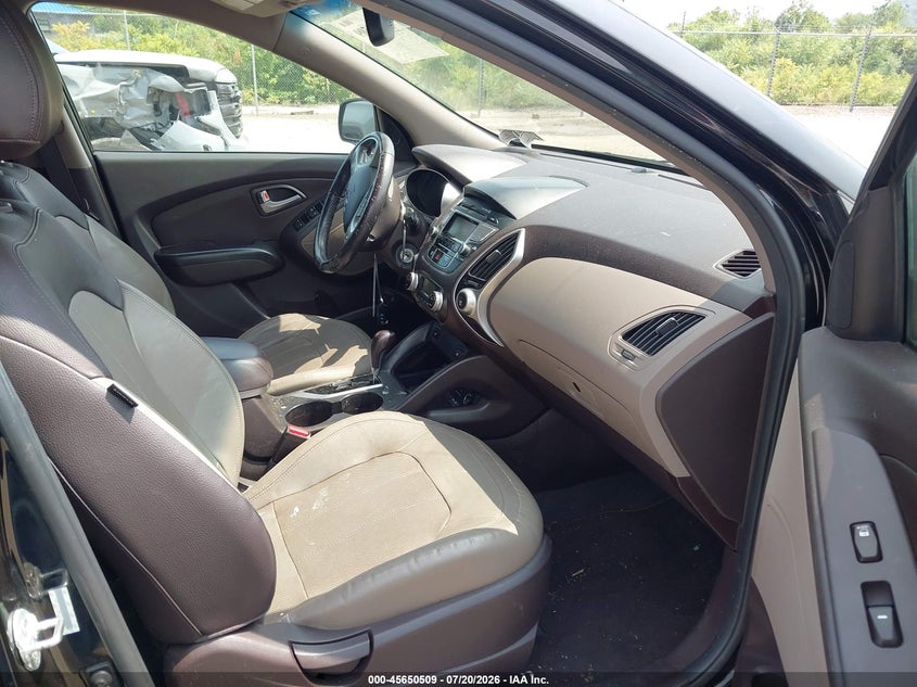 2012 Hyundai Tucson Limited VIN: KM8JUCAC5CU424544 Lot: 45650509