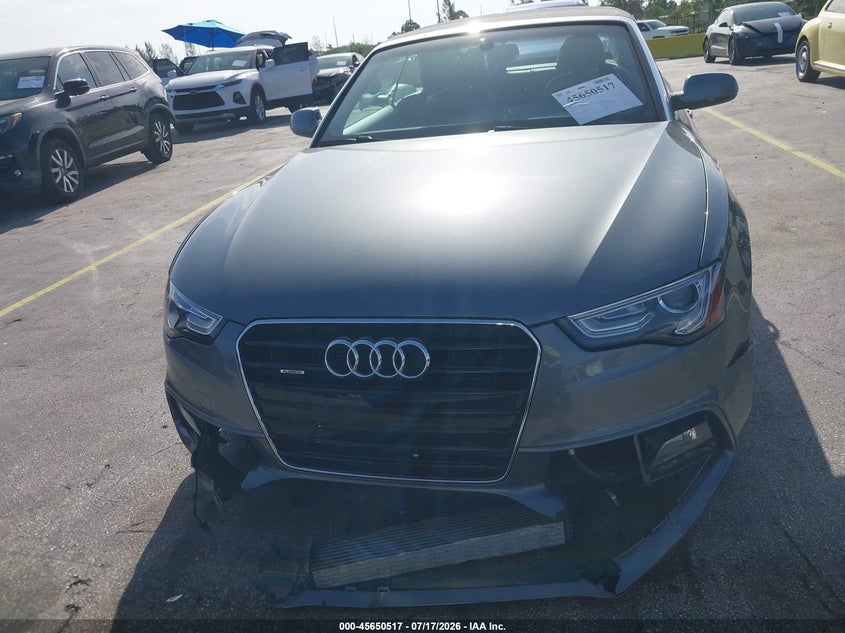 2015 Audi A5 2.0T Premium VIN: WAUMFAFH3FN001610 Lot: 45650517