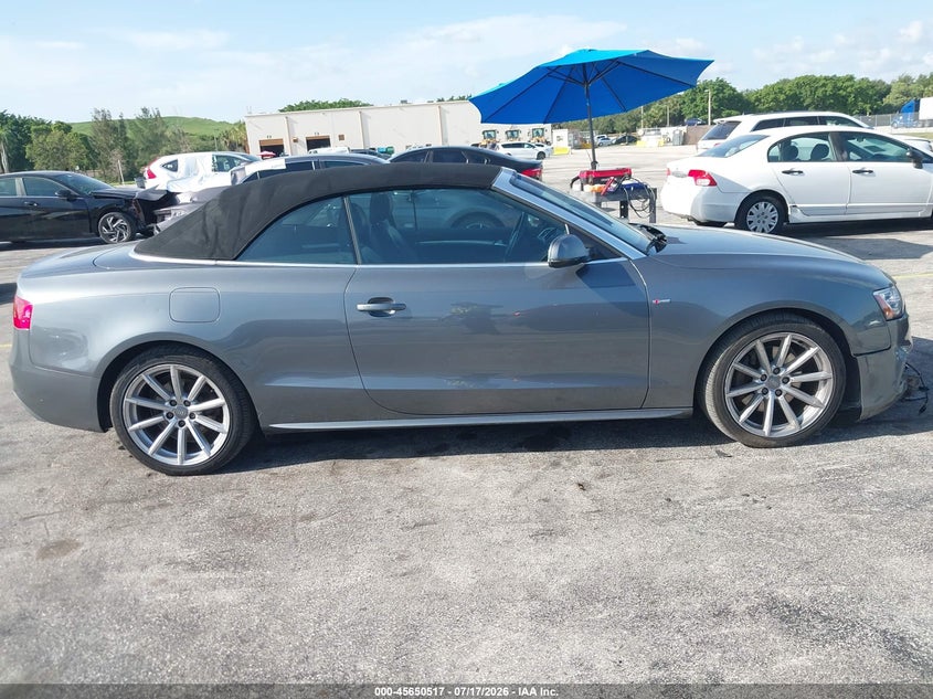 2015 Audi A5 2.0T Premium VIN: WAUMFAFH3FN001610 Lot: 45650517