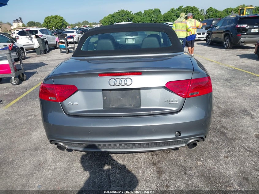 2015 Audi A5 2.0T Premium VIN: WAUMFAFH3FN001610 Lot: 45650517
