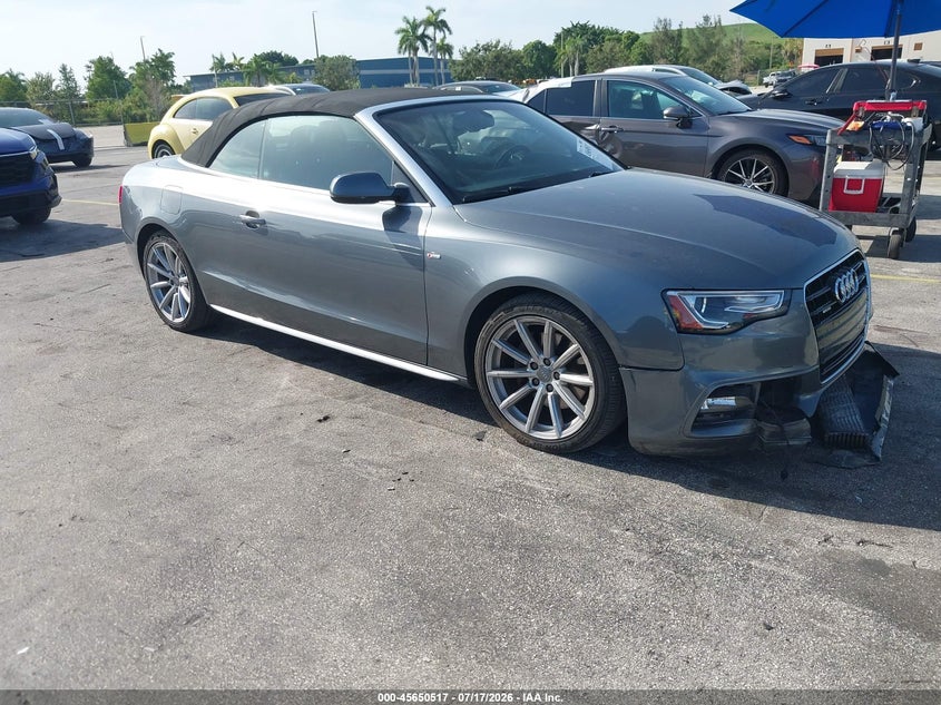 2015 Audi A5 2.0T Premium VIN: WAUMFAFH3FN001610 Lot: 45650517