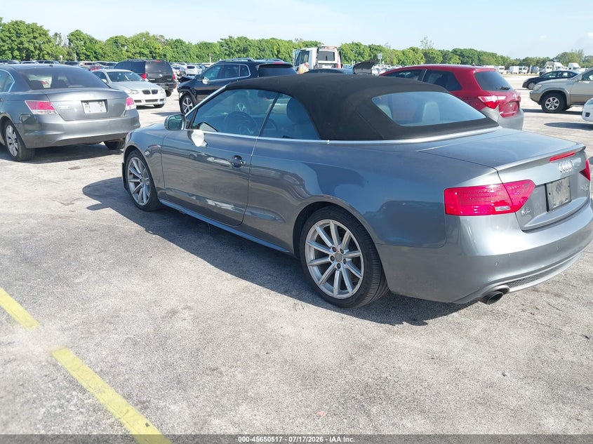 2015 Audi A5 2.0T Premium VIN: WAUMFAFH3FN001610 Lot: 45650517