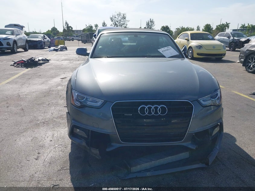 2015 Audi A5 2.0T Premium VIN: WAUMFAFH3FN001610 Lot: 45650517