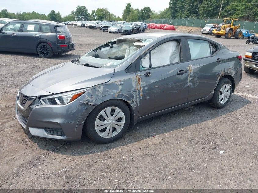 3N1CN8DV1ML807254 2021 Nissan Versa S Xtronic Cvt photo 1