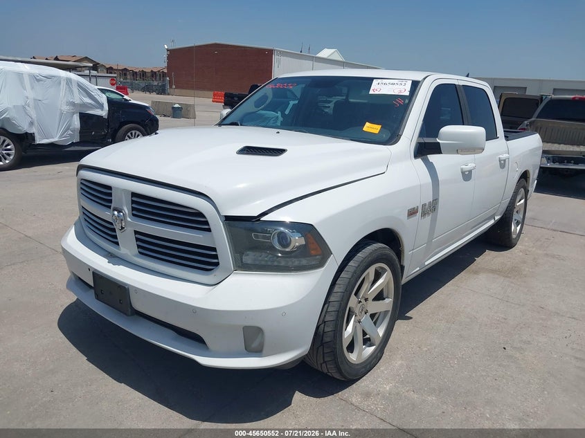Vin: 1c6rr6mtxes101487, lot: 46149107, ram 1500 sport 20142