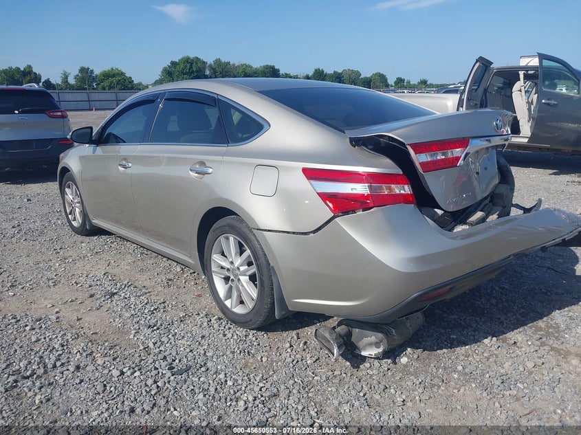 2013 TOYOTA AVALON auction photo 3