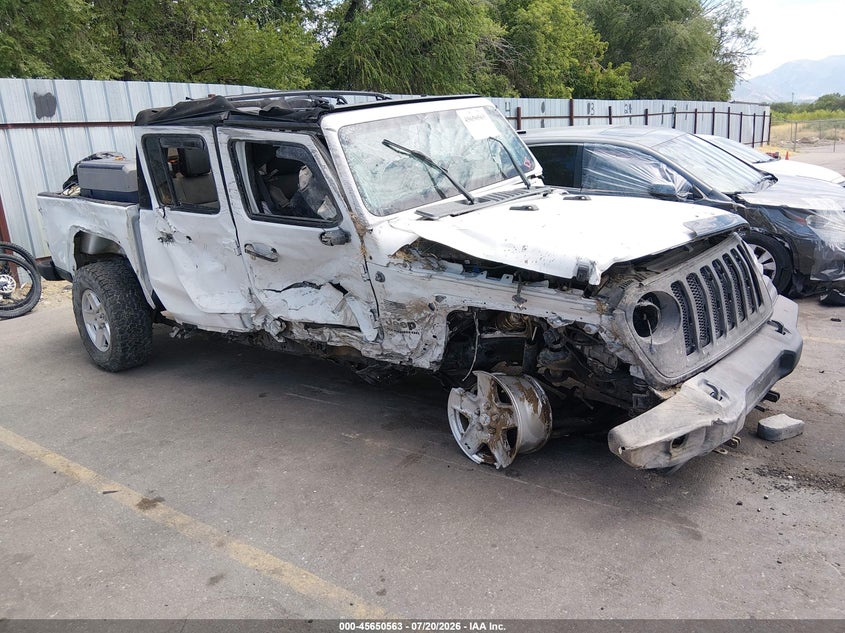 Vin: 1c6hjtag6ll114950, lot: 46149118, jeep gladiator sport s 4x4 2020 img_1