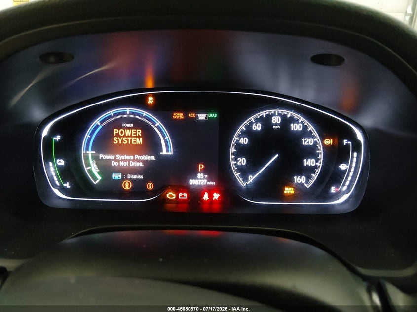 2019 Honda Insight Ex VIN: 19XZE4F53KE019901 Lot: 45650570