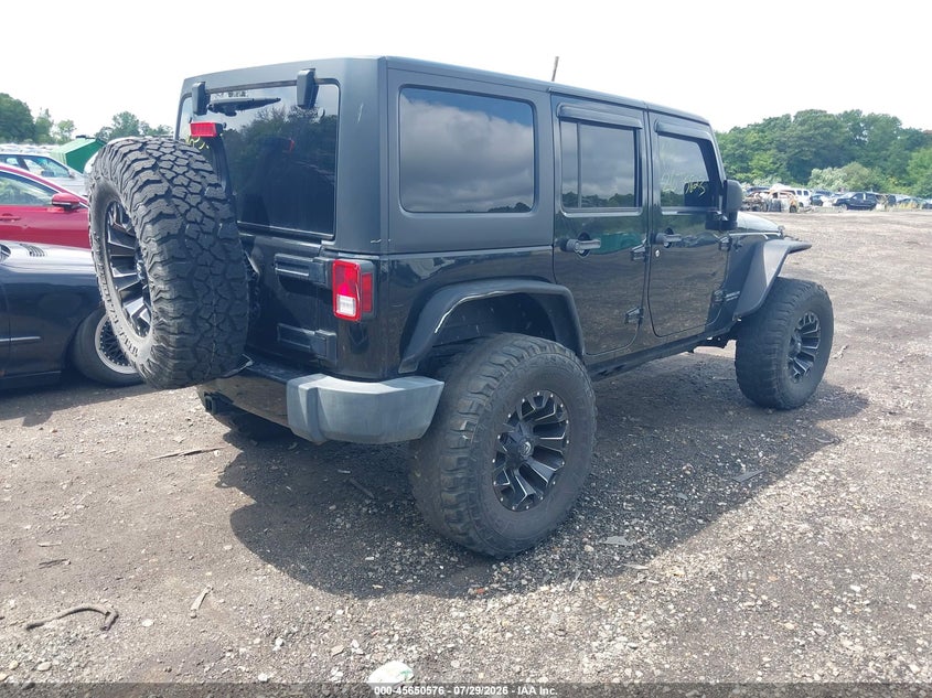 Vin: 1c4bjwegxhl647899, lot: 46149131, jeep wrangler unlimited sahara 20174