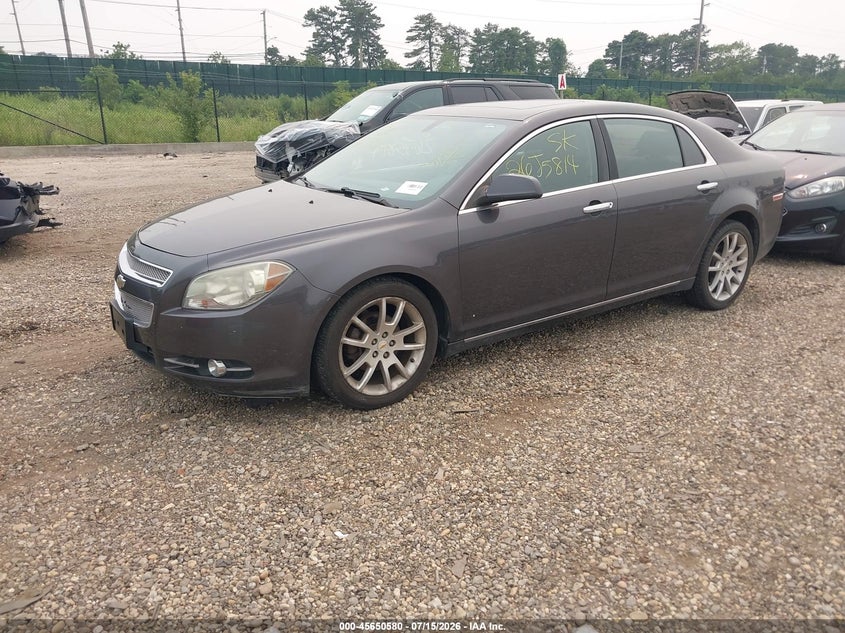 2010 Chevrolet Malibu Ltz, Правый бок, IAAI, VIN 1G1ZE5EB1AF250242 — фото 2