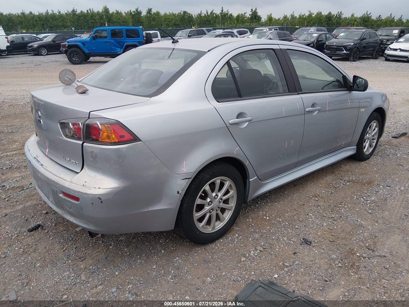 Vin: ja32u2fu4eu017045, lot: 46149156, mitsubishi lancer es 20144