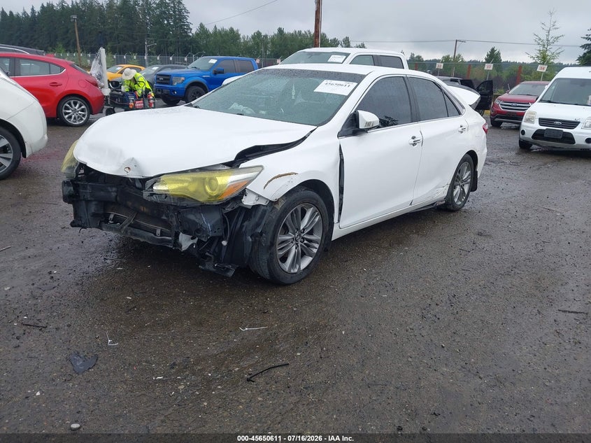 2016 Toyota Camry Se, Удар спереди, IAAI, VIN 4T1BF1FK8GU128944 — фото 2