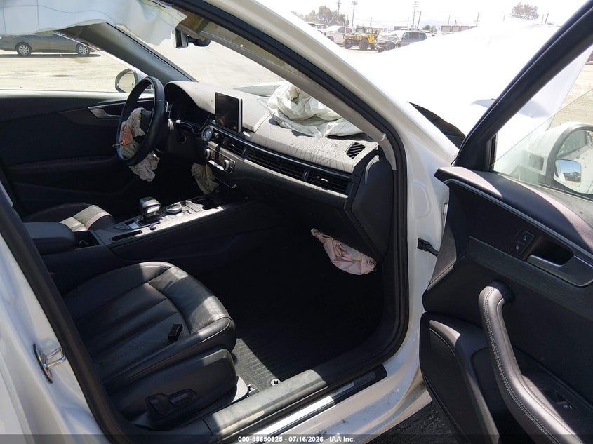 2019 Audi A4 40 Premium VIN: WAUHMAF46KA108446 Lot: 45650625