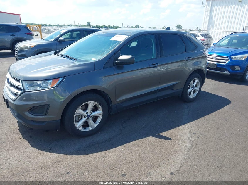 2017 Ford Edge, Обычный износ, IAAI, VIN 2FMPK4G9XHBC46113 — фото 2