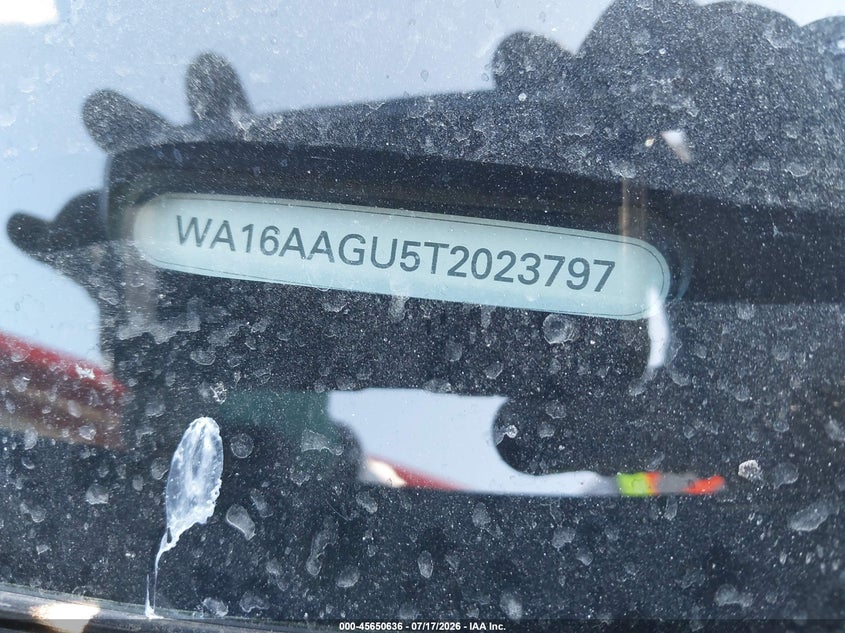 2026 Audi Q5 VIN: WA16AAGU5T2023797 Lot: 45650636