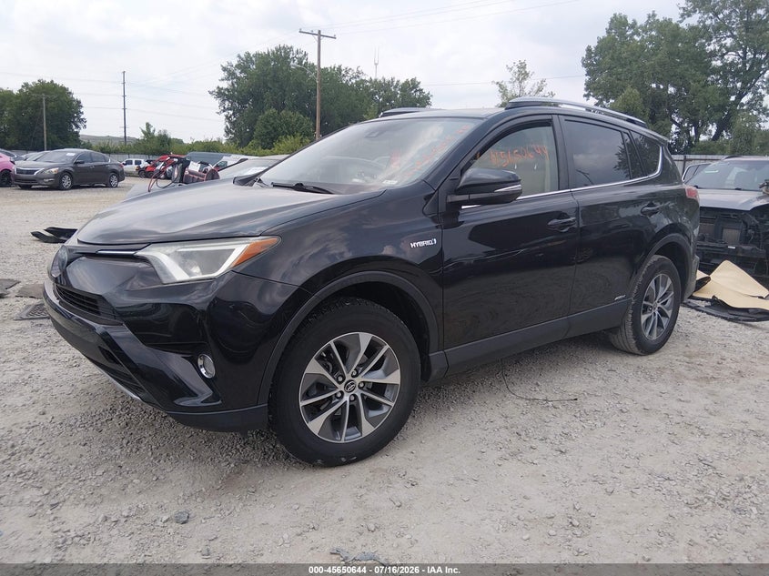 2018 Toyota Rav4 Hybrid Xle, Удар сзади, IAAI, VIN JTMRJREV1JD230590 — фото 2